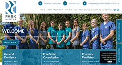 Desktop Screenshot of parkdentalpractice.co.uk
