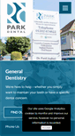 Mobile Screenshot of parkdentalpractice.co.uk